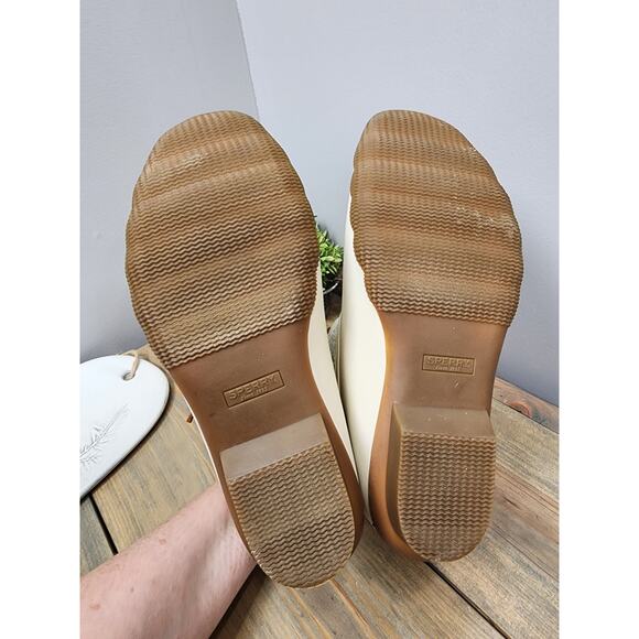 SPERRY Women's Saltwater Wool Blend Rubber Duck Boot Size 9 - Picture 11 of 12